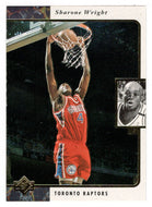 Sharone Wright - Philadelphia 76ers (NBA Basketball Card) 1995-96 Upper Deck SP # 102 Mint