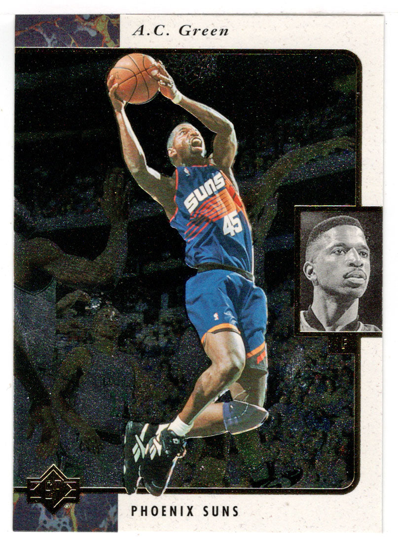 A.C. Green - Phoenix Suns (NBA Basketball Card) 1995-96 Upper Deck SP # 104 Mint