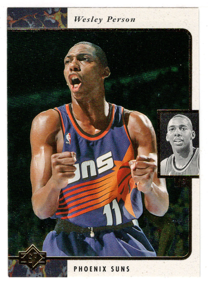 Wesley Person - Phoenix Suns (NBA Basketball Card) 1995-96 Upper Deck SP # 106 Mint