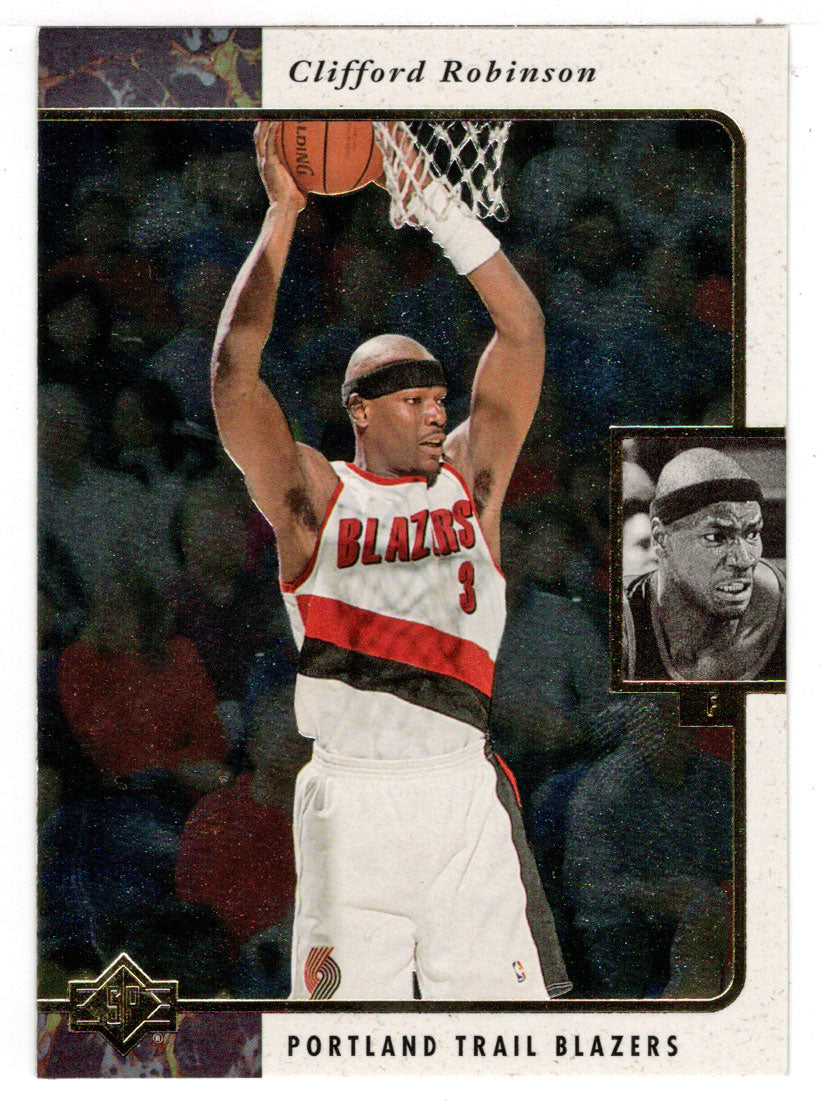 Clifford Robinson Portland Trail Blazers (NBA Basketball Card) 1995-96 Upper Deck SP 111 Mint