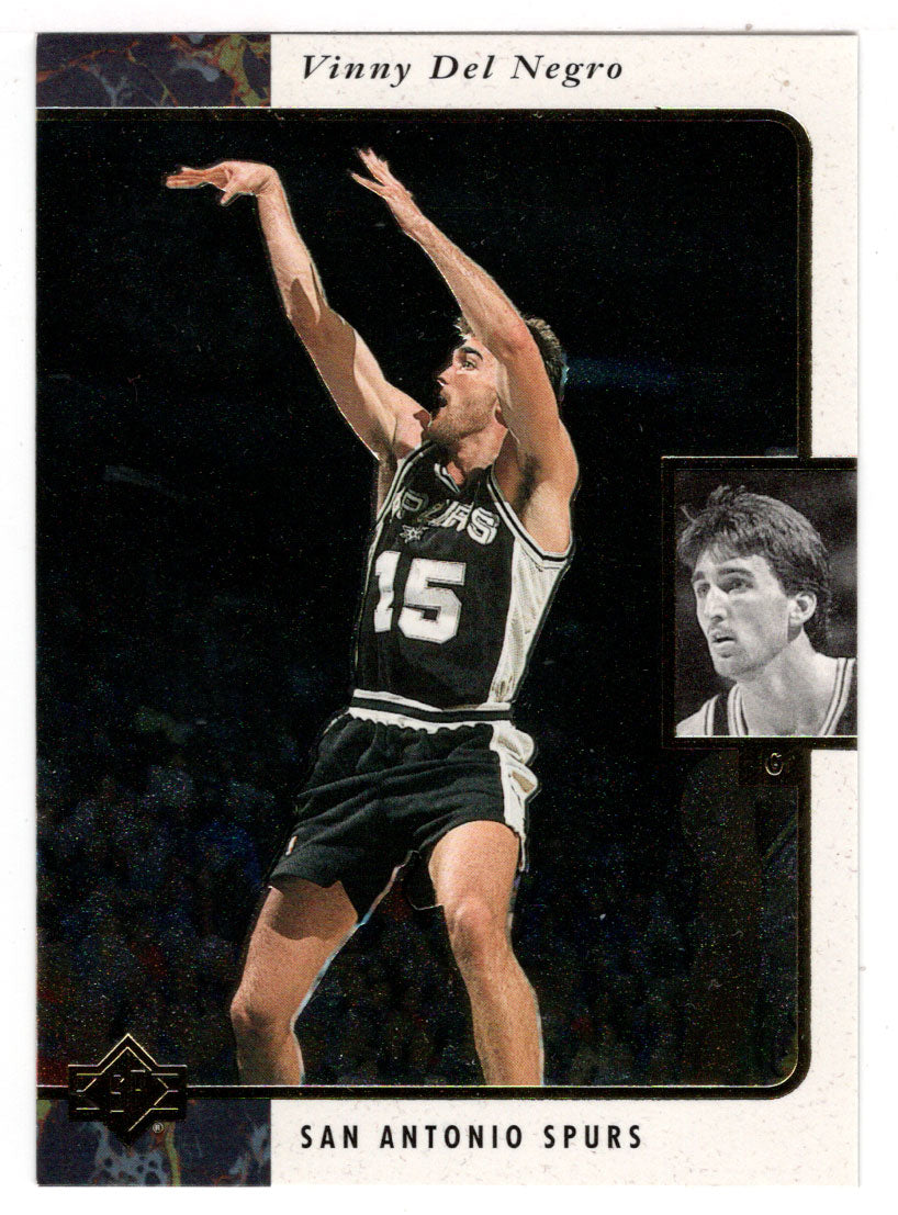 Vinny Del Negro - San Antonio Spurs (NBA Basketball Card) 1995-96 Upper Deck SP # 118 Mint