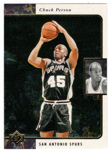 Chuck Person - San Antonio Spurs (NBA Basketball Card) 1995-96 Upper Deck SP # 121 Mint