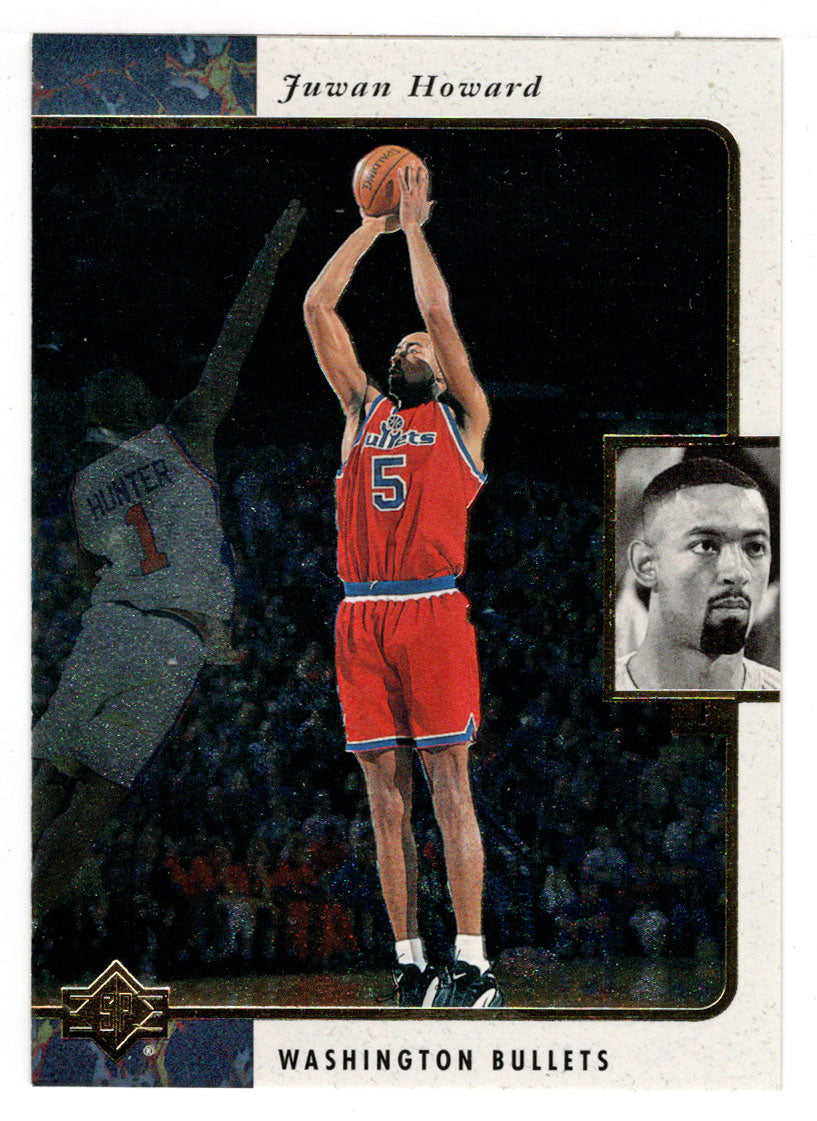 Juwan Howard - Washington Bullets (NBA Basketball Card) 1995-96 Upper Deck SP # 144 Mint