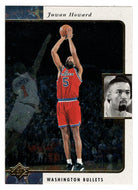 Juwan Howard - Washington Bullets (NBA Basketball Card) 1995-96 Upper Deck SP # 144 Mint