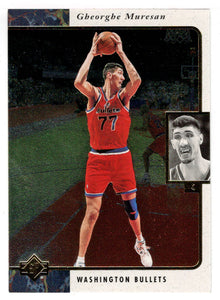 Gheorghe Muresan - Washington Bullets (NBA Basketball Card) 1995-96 Upper Deck SP # 145 Mint