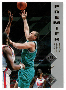 George Zidek RC - Charlotte Hornets (NBA Basketball Card) 1995-96 Upper Deck SP # 150 Mint