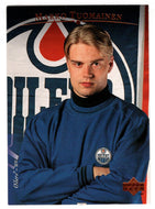 Marko Tuomainen - Edmonton Oilers (NHL Hockey Card) 1995-96 Upper Deck # 12 Mint