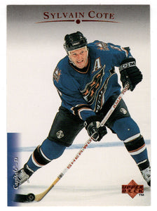 Sylvain Cote - Washington Capitals (NHL Hockey Card) 1995-96 Upper Deck # 133 Mint