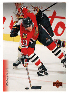 Jeff Shantz - Chicago Blackhawks (NHL Hockey Card) 1995-96 Upper Deck # 182 Mint