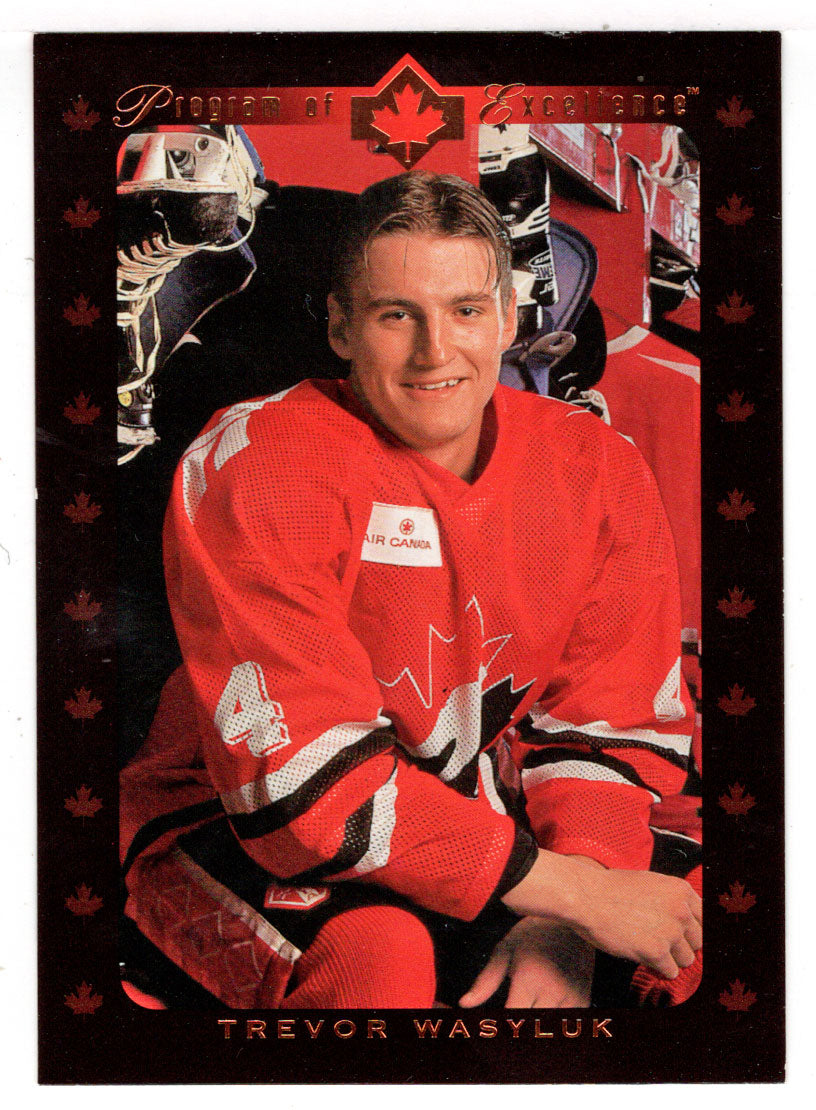 Trevor Wasyluk RC - Program of Excellence (NHL Hockey Card) 1995-96 Upper Deck # 512 Mint