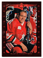 Glenn Crawford RC - Program of Excellence (NHL Hockey Card) 1995-96 Upper Deck # 520 Mint