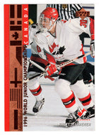 Rhett Warrener - Team Canada Juniors (NHL Hockey Card) 1995-96 Upper Deck # 528 Mint