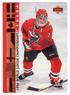 Chad Allen - Team Canada Juniors (NHL Hockey Card) 1995-96 Upper Deck # 532 Mint