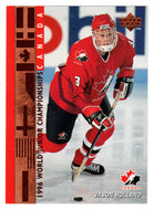 Jason Holland RC - Team Canada Juniors (NHL Hockey Card) 1995-96 Upper Deck # 537 Mint