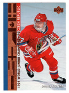 Ondrej Kratena RC - Czech Republic Juniors (NHL Hockey Card) 1995-96 Upper Deck # 540 Mint