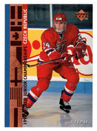 Ales Pisa RC - Czech Republic Juniors (NHL Hockey Card) 1995-96 Upper Deck # 545 Mint