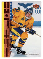 Patrik Wallenberg RC - Sweden Juniors (NHL Hockey Card) 1995-96 Upper Deck # 563 Mint