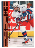 Mike Sylvia - United States Juniors (NHL Hockey Card) 1995-96 Upper Deck # 565 Mint