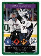 Daren Puppa - Tampa Bay Lightning (NHL Hockey Card) 1995-96 Playoff One on One # 198 Mint