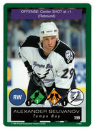 Alexander Selivanov - Tampa Bay Lightning (NHL Hockey Card) 1995-96 Playoff One on One # 199 Mint