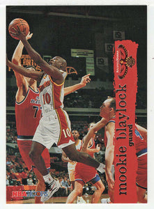 Mookie Blaylock - Atlanta Hawks (NBA Basketball Card) 1995-96 Hoops # 2 Mint