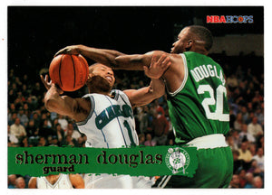 Sherman Douglas - Boston Celtics (NBA Basketball Card) 1995-96 Hoops # 9 Mint