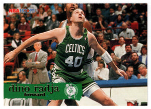 Dino Radja - Boston Celtics (NBA Basketball Card) 1995-96 Hoops # 12 Mint