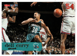 Dell Curry - Charlotte Hornets (NBA Basketball Card) 1995-96 Hoops # 16 Mint