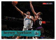 Hersey Hawkins - Charlotte Hornets (NBA Basketball Card) 1995-96 Hoops # 17 Mint