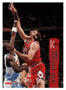 Will Perdue - Chicago Bulls (NBA Basketball Card) 1995-96 Hoops # 23 Mint