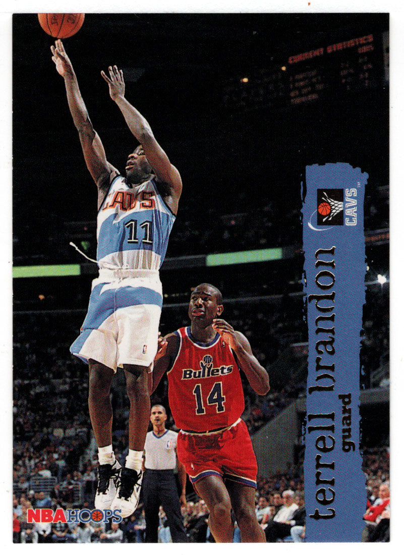 Terrell Brandon - Cleveland Cavaliers (NBA Basketball Card) 1995-96 Hoops # 26 Mint