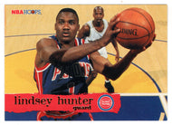 Lindsey Hunter - Detroit Pistons (NBA Basketball Card) 1995-96 Hoops # 48 Mint