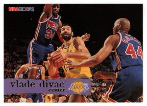 Vlade Divac - Los Angeles Lakers (NBA Basketball Card) 1995-96 Hoops # 79 Mint