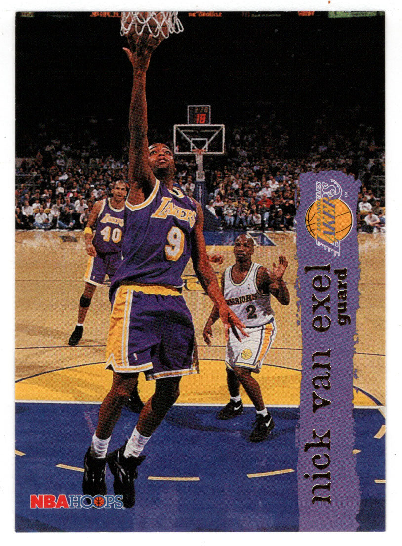 Nick Van Exel - Los Angeles Lakers (NBA Basketball Card) 1995-96 Hoops # 82 Mint