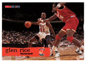 Glen Rice - Miami Heat (NBA Basketball Card) 1995-96 Hoops # 87 Mint