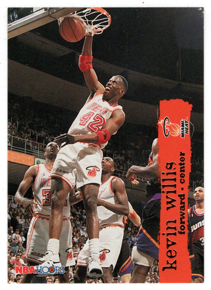 Kevin Willis - Miami Heat (NBA Basketball Card) 1995-96 Hoops # 88 Mint