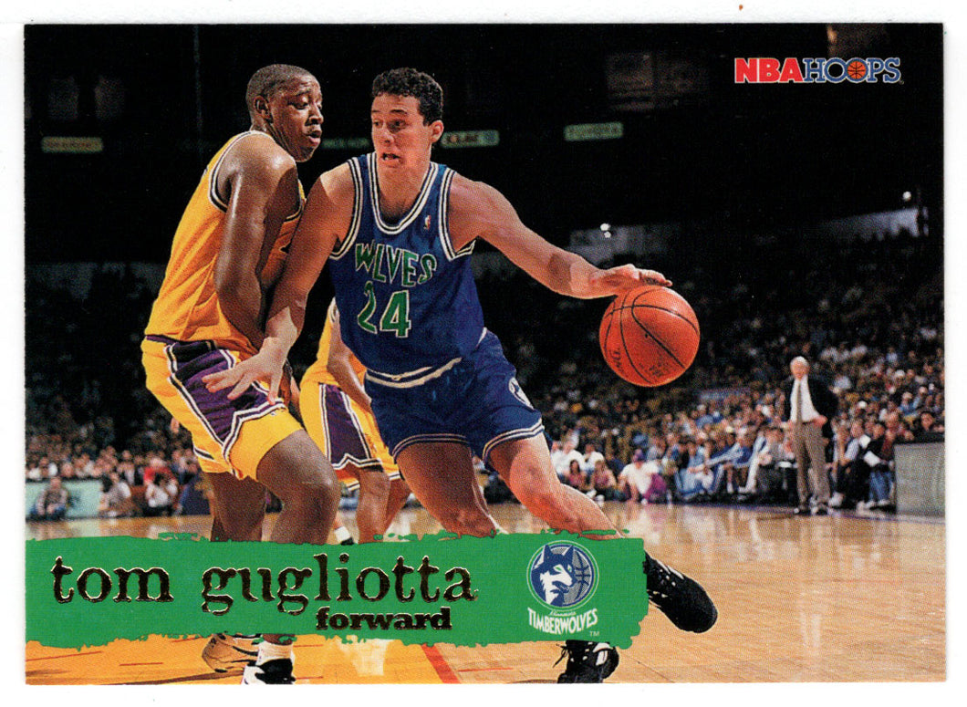 Tom Gugliotta - Minnesota Timberwolves (NBA Basketball Card) 1995-96 Hoops # 96 Mint