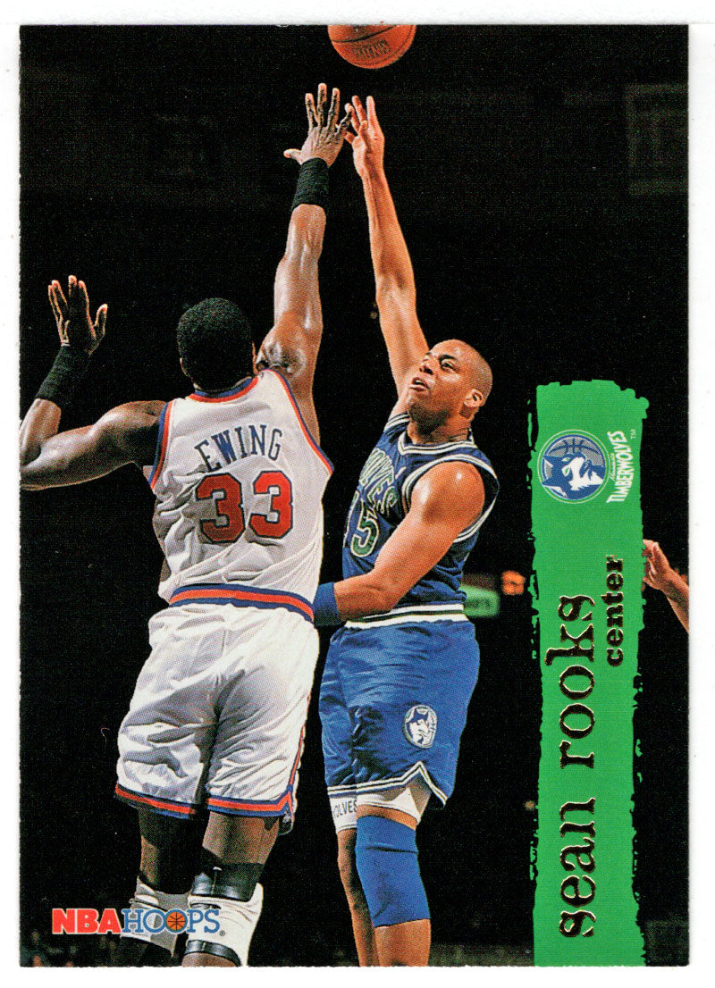 Sean Rooks - Minnesota Timberwolves (NBA Basketball Card) 1995-96 Hoops # 99 Mint