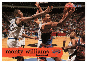 Monty Williams - New York Knicks (NBA Basketball Card) 1995-96 Hoops # 113 Mint