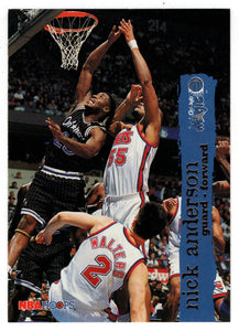 Nick Anderson - Orlando Magic (NBA Basketball Card) 1995-96 Hoops # 114 Mint