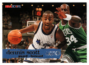 Dennis Scott - Orlando Magic (NBA Basketball Card) 1995-96 Hoops # 118 Mint