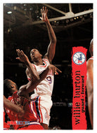 Willie Burton - Philadelphia 76ers (NBA Basketball Card) 1995-96 Hoops # 122 Mint