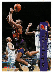 Wesley Person - Phoenix Suns (NBA Basketball Card) 1995-96 Hoops # 132 Mint