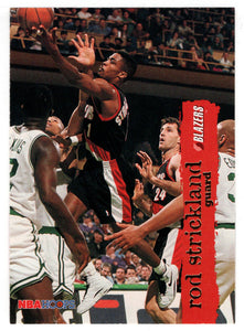 Rod Strickland - Portland Trail Blazers (NBA Basketball Card) 1995-96 Hoops # 136 Mint