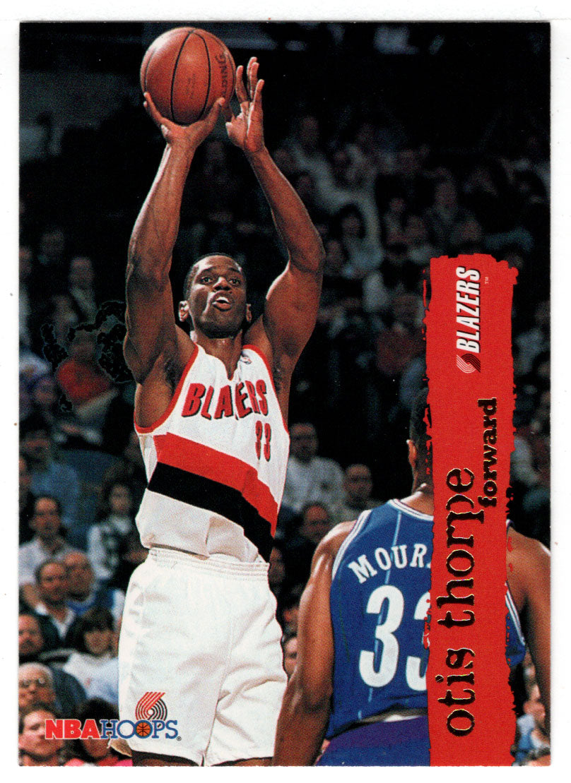 Otis Thorpe - Portland Trail Blazers (NBA Basketball Card) 1995-96 Hoops # 137 Mint