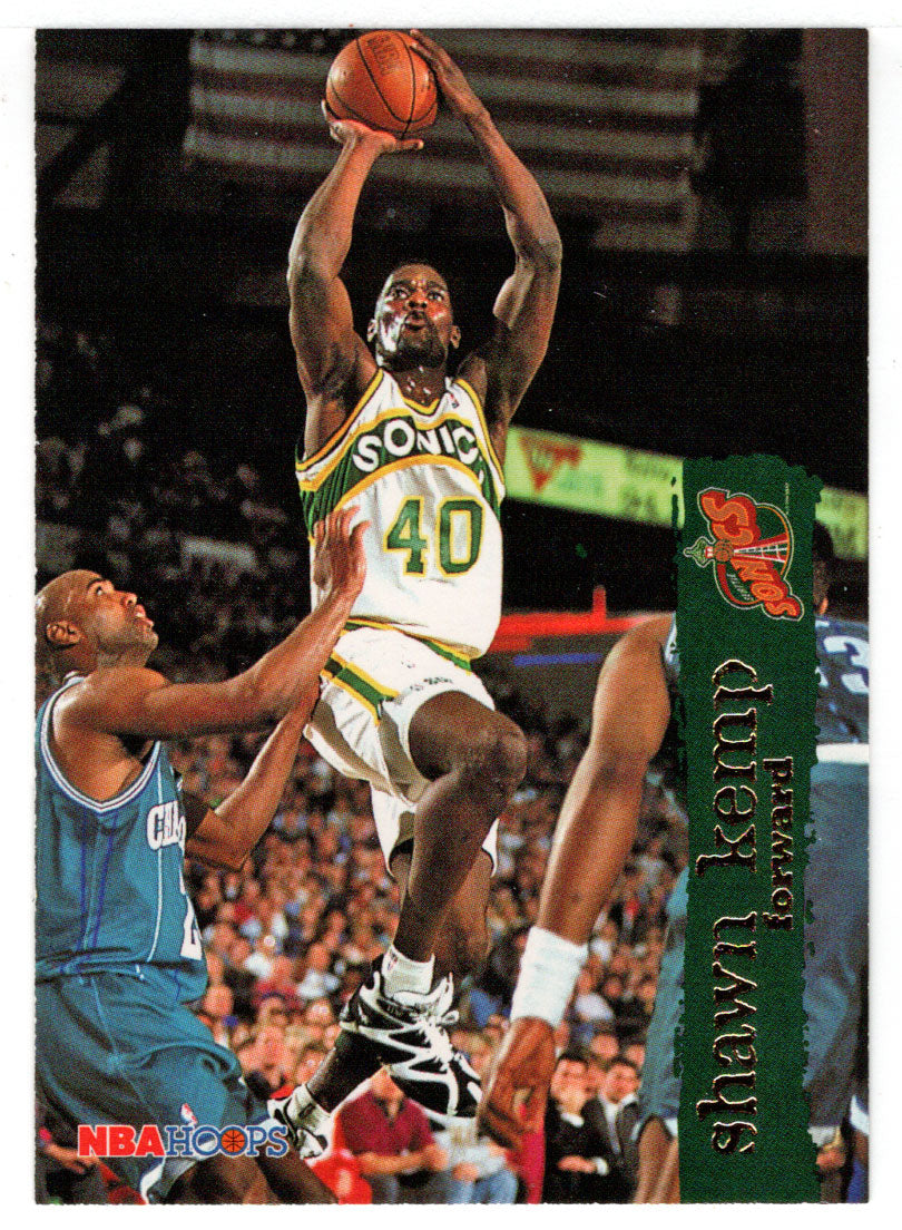 Shawn Kemp - Seattle Supersonics (NBA Basketball Card) 1995-96 Hoops # 153 Mint