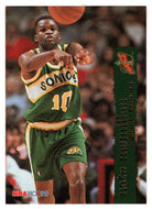 Nate McMillan - Seattle Supersonics (NBA Basketball Card) 1995-96 Hoops # 154 Mint