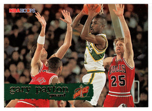 Gary Payton - Seattle Supersonics (NBA Basketball Card) 1995-96 Hoops # 155 Mint