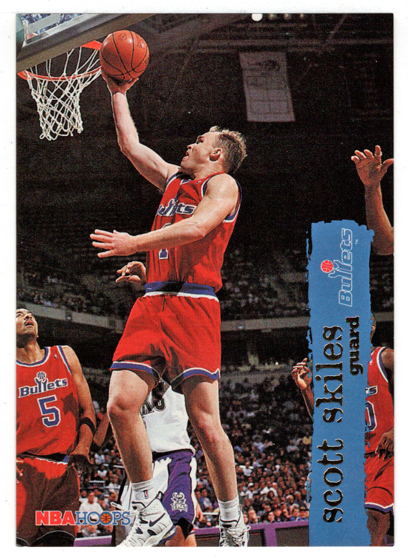 Scott Skiles - Washington Bullets (NBA Basketball Card) 1995-96 Hoops # 169 Mint