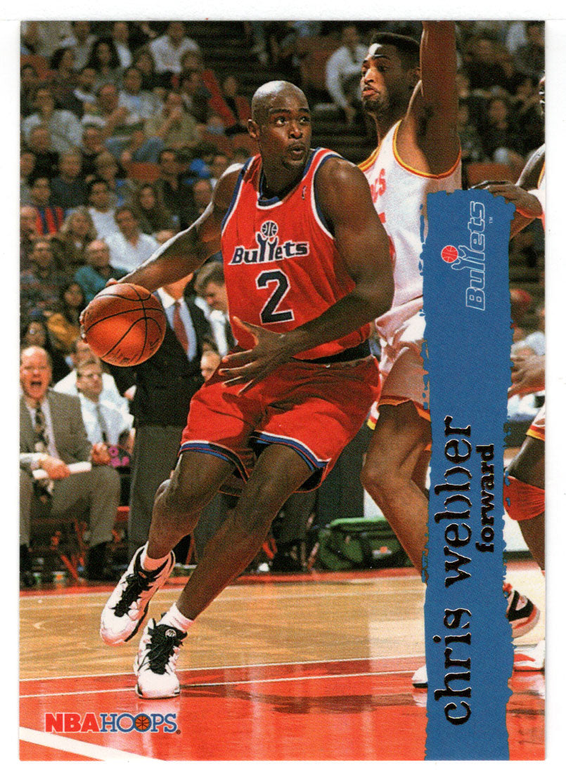 Chris Webber - Washington Bullets (NBA Basketball Card) 1995-96 Hoops # 170 Mint